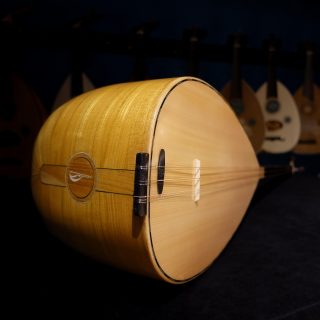 48 cm Yaprak Dut Tekneli Divan Bağlama - 0155