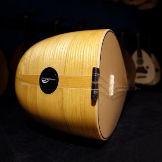 45 cm Yaprak Dut Tekneli Divan Bağlama - 0152